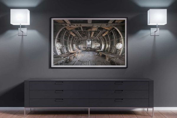 Premium Large Format Fine Art Photography Print of Noratlas War Planes France Urbex Urban Exploration