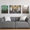 Premium Large Format Fine Art Photography Print of Trio of Churches Urbex Urban Exploration