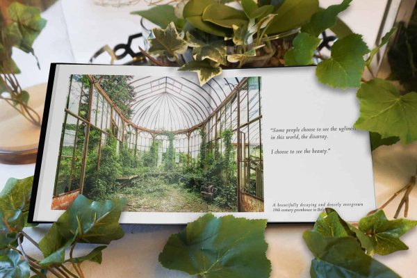 Little Black Book of Decay 2nd Edition Obsidian Urbex Photography Abandoned Greenhouse