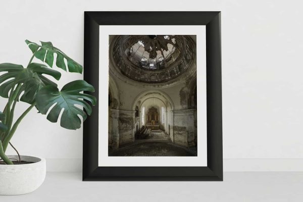 Small Format Fine Art Photography Baron Church Romania Urbex Urban Exploration 1