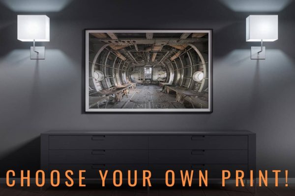 Premium Large Format Fine Art Photography Print of Noratlas War Planes France Urbex Urban Exploration Custom