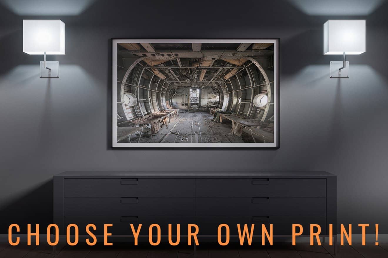 Premium Large Format Fine Art Photography Print of Noratlas War Planes France Urbex Urban Exploration Custom