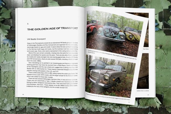 Abandoned Pennsylvania Photography Book by Janine Pendleton Forgotten Cars Schools and Hospitals