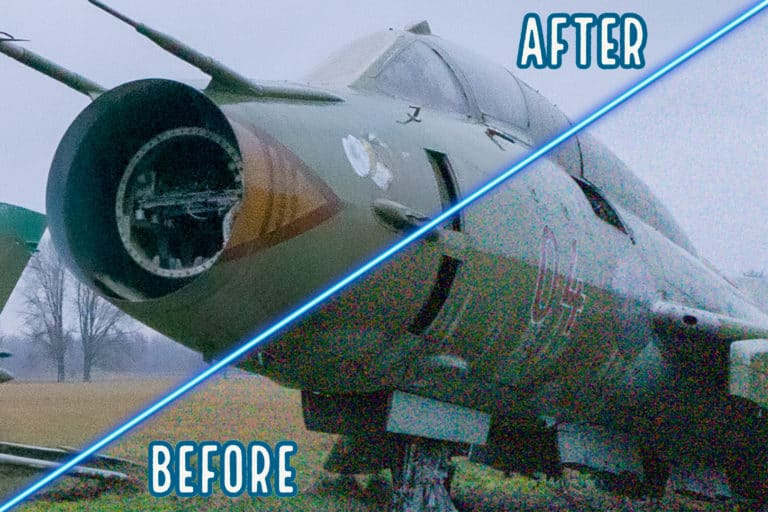 Tutorial Noise Reduction Featured Image Before After