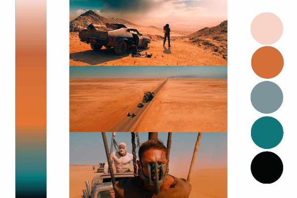 Mad Max Fury Road Cinematic Colour Grading Project Reference Screenshots