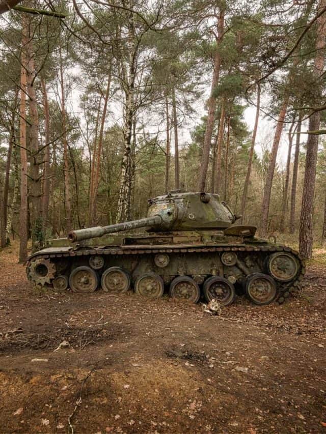 Abandoned WW2 Tanks in the Forest of Germany