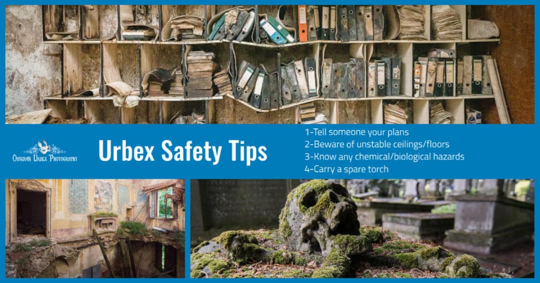 What is Urban Exploration FAQ by Photographer Obsidian Urbex Exploring Safety Tips