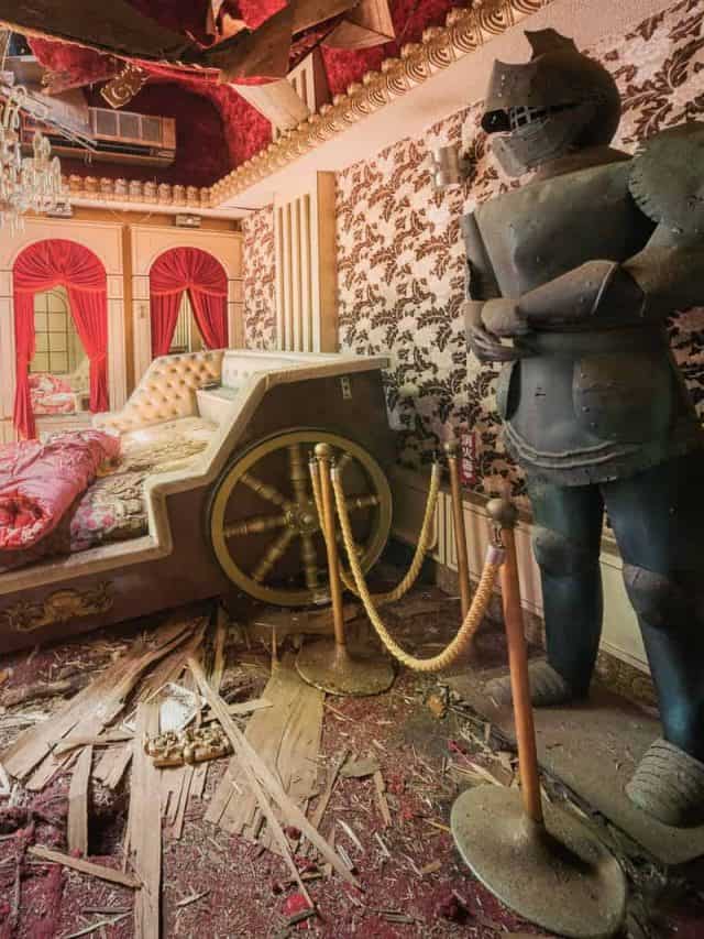 Abandoned Decayed Japanese Love Hotel
