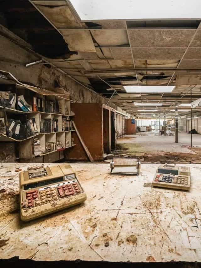 Abandoned and Moldy Boutique Shop