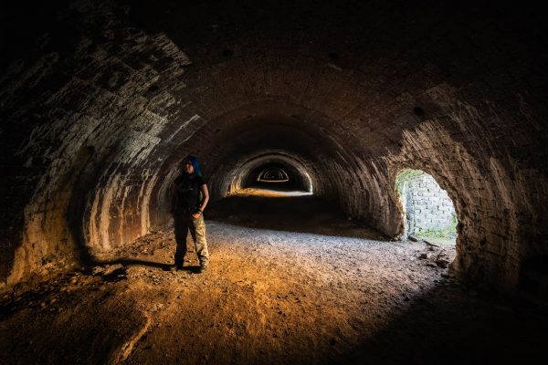 Exploring the UK 2020 Janine Pendleton In Abandoned Lime Kiln Tunnel