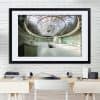 The All Seeing Eye An Abandoned Art Deco Powerstation Control Room Framed Fine Art Print By Obsidian Urbex Photography In Office
