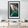 The Light In The Darkness An Cavern With Cars Framed Fine Art Print By Obsidian Urbex Photography Portrait On Office Wall