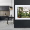 Verdant Overgrowth An Abandoned Greenhouse Framed Fine Art Print By Obsidian Urbex Photography White Frame In Kitchen