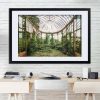 Verdant Overgrowth An Abandoned Greenhouse Framed Fine Art Print By Obsidian Urbex Photography Wooden Framed Over Desk