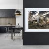 The Rusted Soviet Star Framed Fine Art Print By Obsidian Urbex Photography In Kitchen
