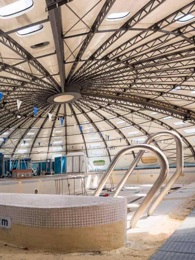 Abandoned “Sunflower” Swimming Pool in France