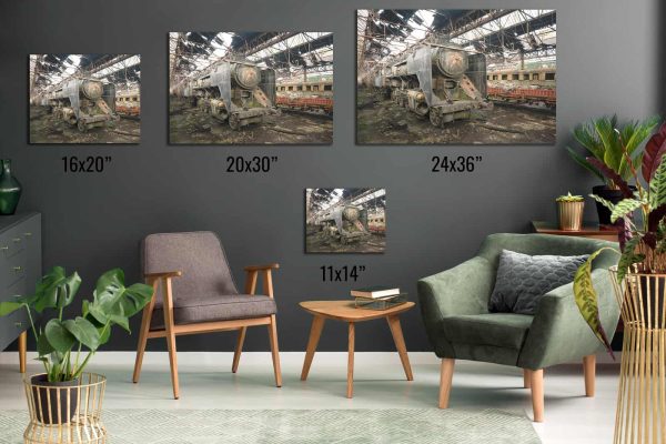 The Rusted Soviet Star Framed Fine Art Print By Obsidian Urbex Photography Aluminium Metal Print Comparison