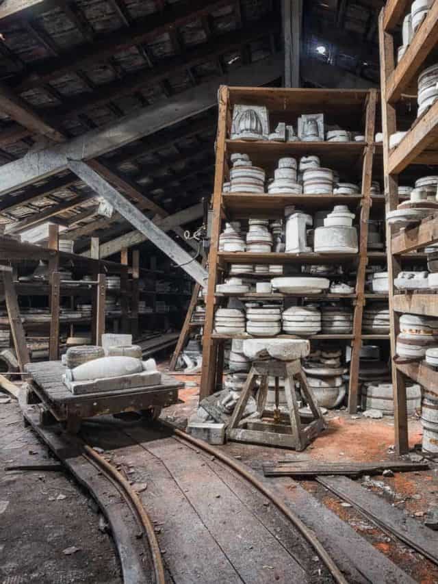 Cute Abandoned Pottery Factory In France