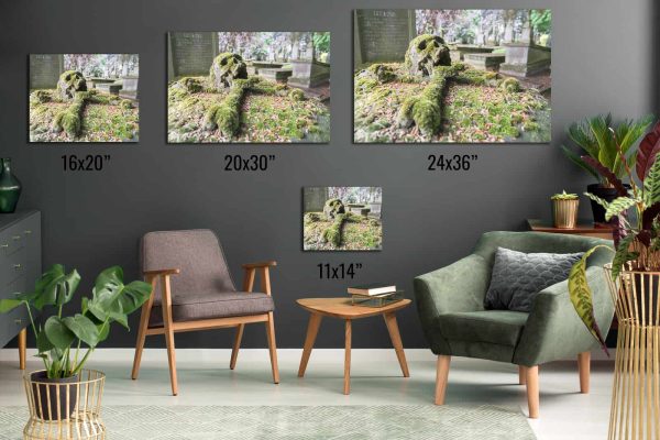 The Silent Scream Skull Gravestone Framed Fine Art Print By Obsidian Urbex Photography Aluminium Metal Print Comparison