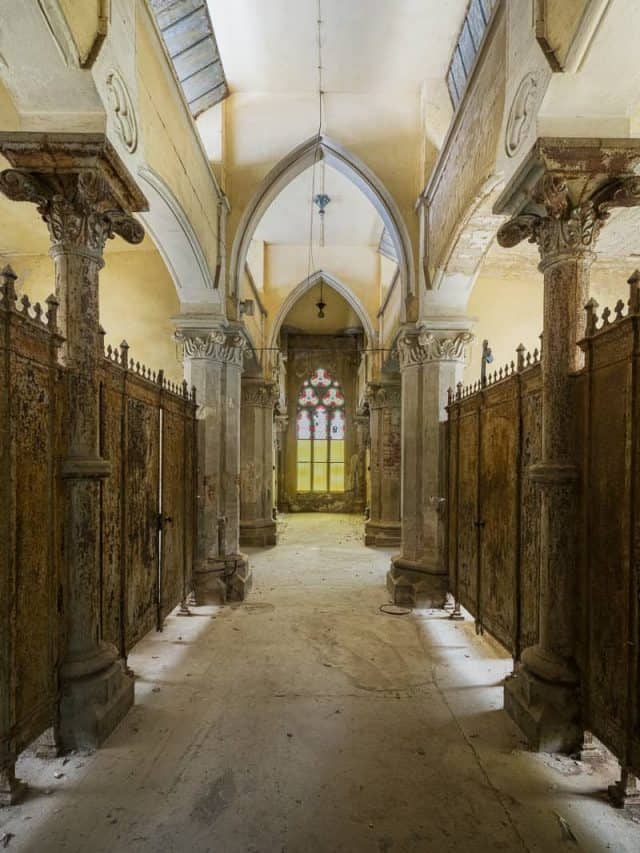 Abandoned Gothic Mourning Hall