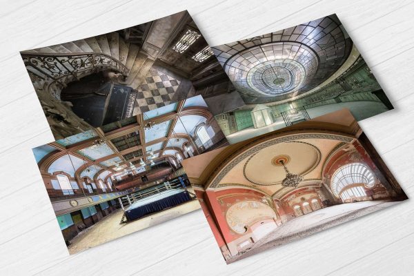 4x Lucky Dip Prints 4x6in 10x15cm By Obsidian Urbex Photography Four Random Art Prints