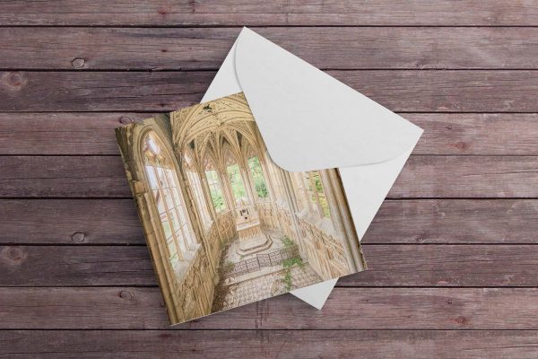 Greeting Cards Abandoned France Series Urban Exploration Places Gift By Obsidian Urbex Photography Six Card Preview