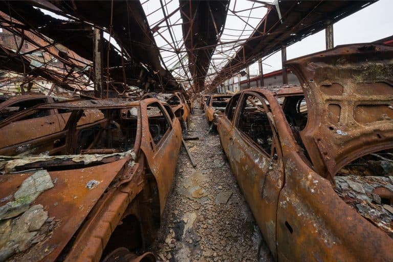 Post Apocalyptic Car Dealership England Featured Image