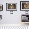 Primum Non Nocere Abandoned Prison Medical Wing Framed Fine Art Print By Obsidian Urbex Photography Black Frame Comparison