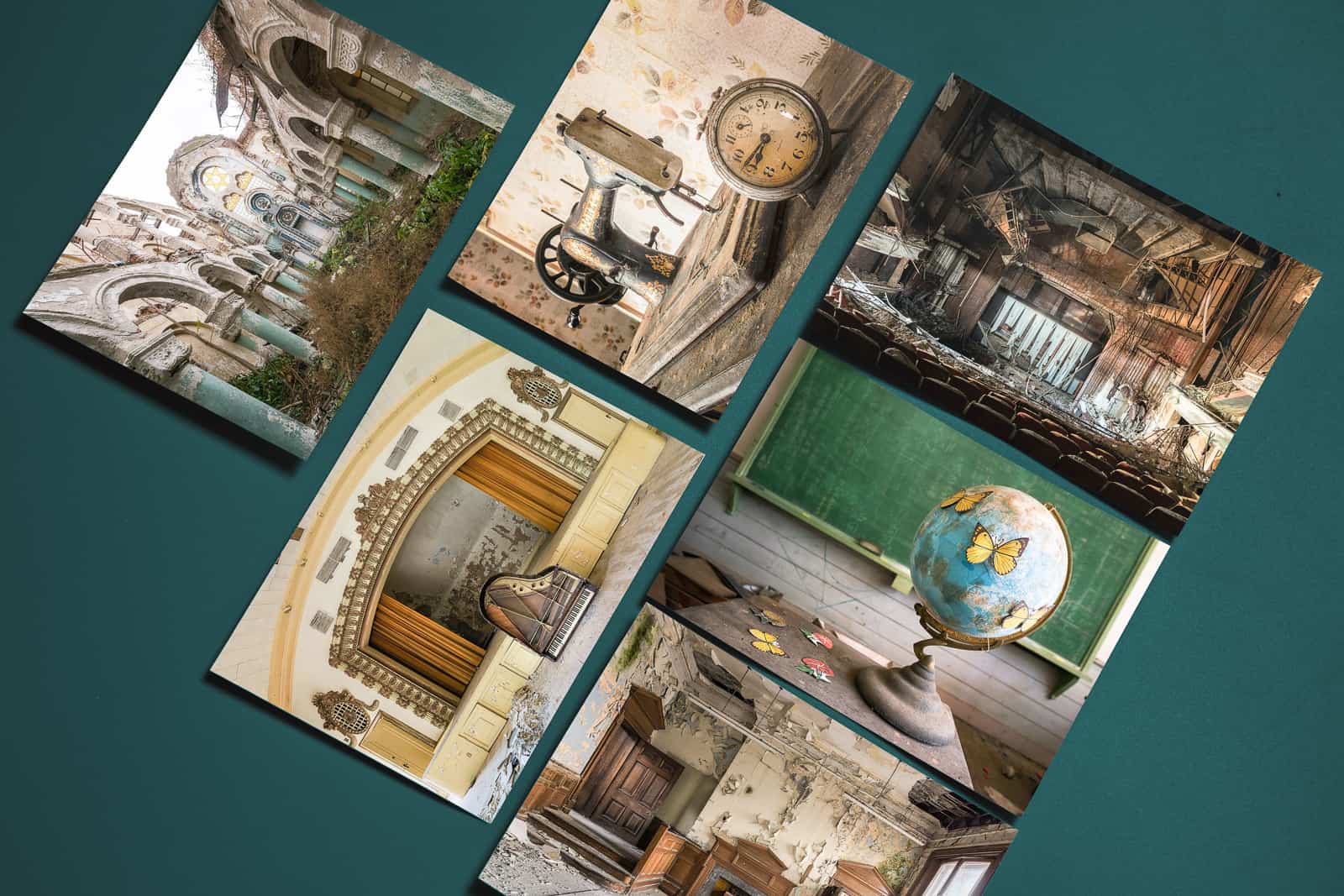 Abandoned Places Postcards By Obsidian Urbex Photography Collectable Selection