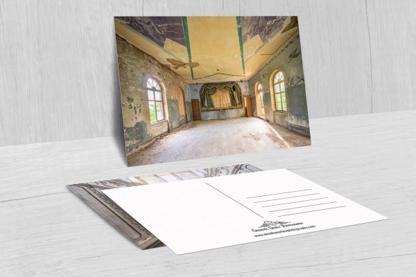 Abandoned Places Postcards By Obsidian Urbex Photography Front And Back