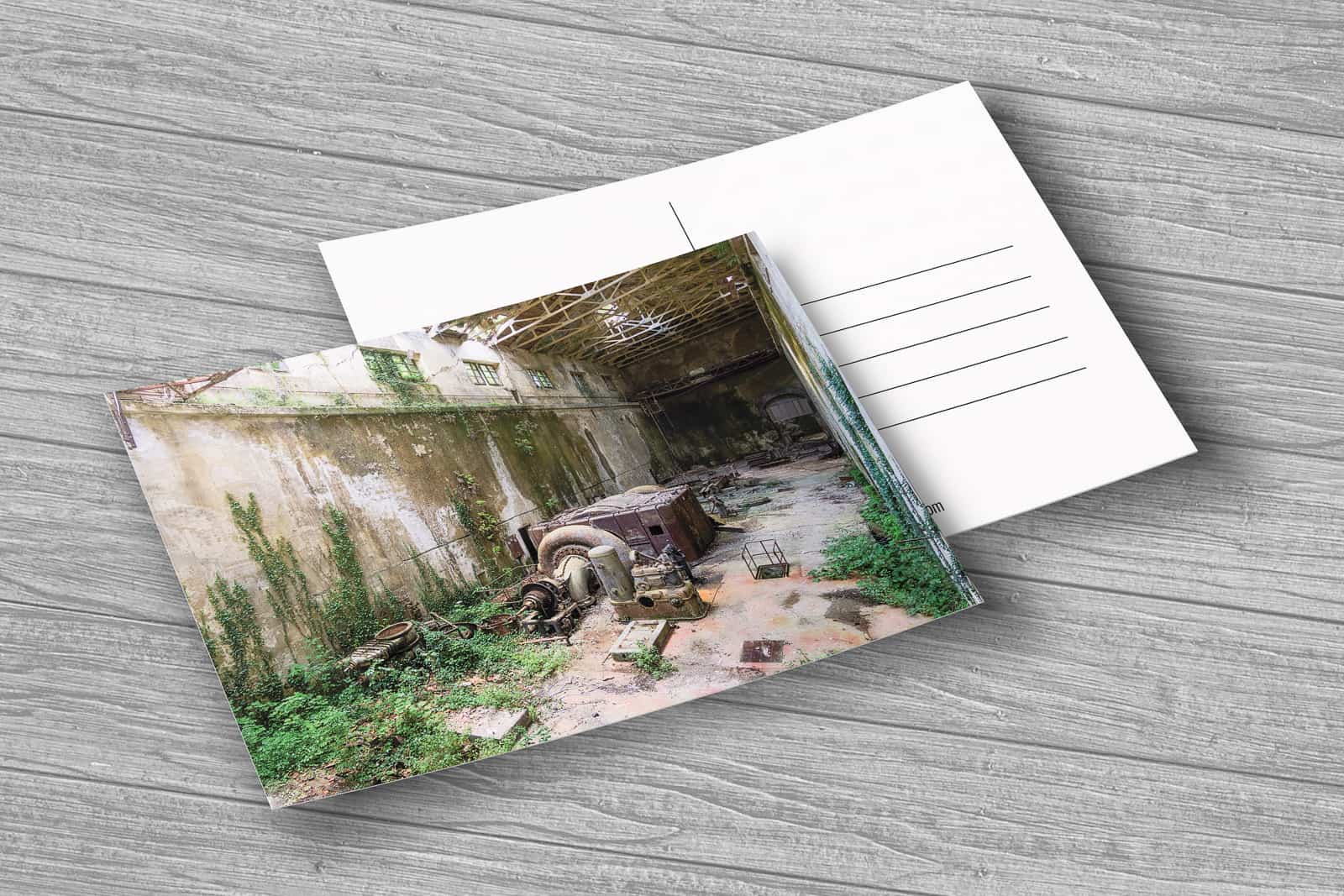 Abandoned Places Postcards By Obsidian Urbex Photography Front