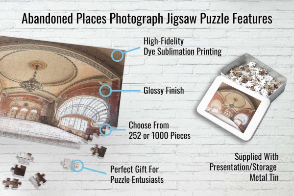 Abandoned Places Photograph Jigsaw Puzzle By Obsidian Urbex Photography Close Up And Features