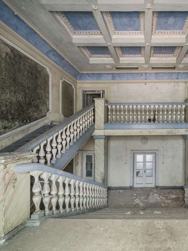 Abandoned Soviet Military School In Latvia