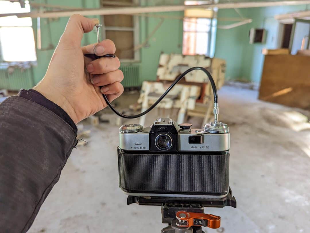 Ireland 2023 The First Irish Tours Testing Shutter Cable