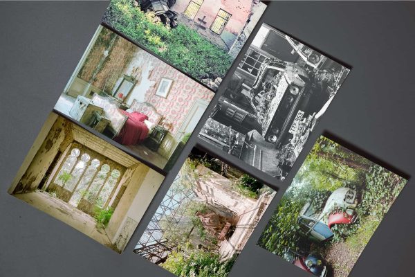 Abandoned Places on 35mm Film Postcards Selection