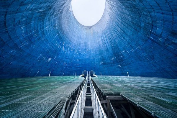 Blue Cooling Tower Poland Featured Image