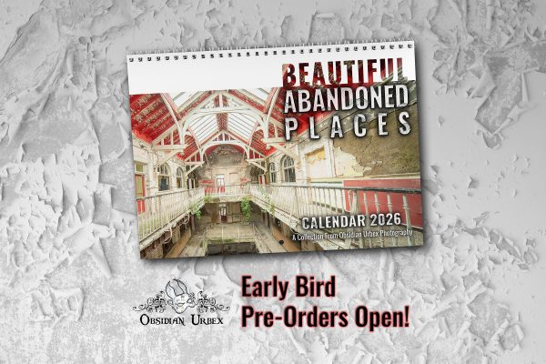 Beautiful Abandoned Places Calendar 2026 Super Early Bird Pre Order Preview